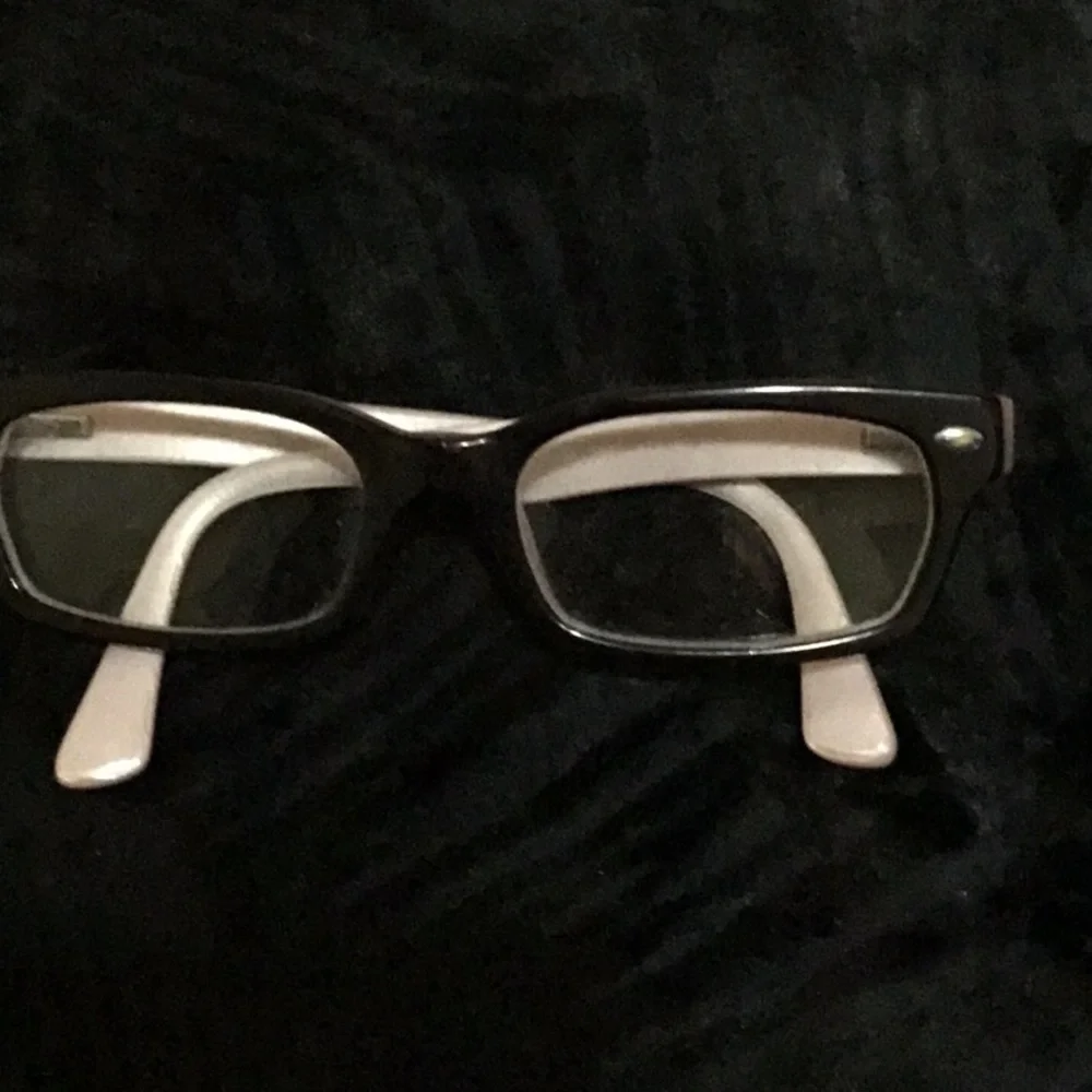 Chic Black and White Glasses